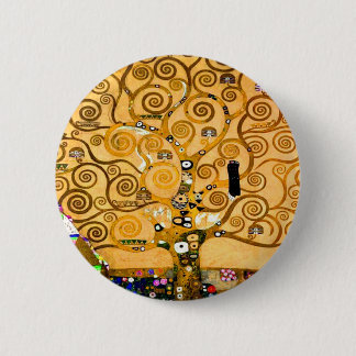 Gustav Klimt Tree of Life 6 Cm Round Badge