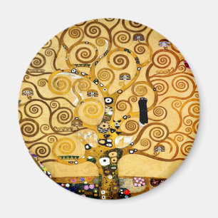 Gustav Klimt Tree of Life Art Nouveau Magnet