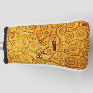 Gustav Klimt Tree of Life: Art Nouveau Symbolist Golf Head Cover
