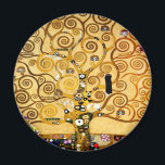Gustav Klimt Tree of Life: Art Nouveau Symbolist Magnet<br><div class="desc">Elevate your space with this iconic masterpiece, Gustav Klimt's "Tree of Life" (from the Stoclet Frieze). This celebrated Art Nouveau artwork captivates with its swirling golden branches, intricate patterns, and symbolic motifs that represent life's journey, connection, and growth. Klimt's signature use of rich, shimmering gold, mosaic-like details, and abstract forms...</div>