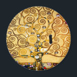 Gustav Klimt Tree of Life: Art Nouveau Symbolist Magnet<br><div class="desc">Elevate your space with this iconic masterpiece, Gustav Klimt's "Tree of Life" (from the Stoclet Frieze). This celebrated Art Nouveau artwork captivates with its swirling golden branches, intricate patterns, and symbolic motifs that represent life's journey, connection, and growth. Klimt's signature use of rich, shimmering gold, mosaic-like details, and abstract forms...</div>