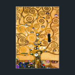 Gustav Klimt Tree of Life Enclosure Card<br><div class="desc">Enclosure Cards featuring Gustav Klimt’s mural The Tree of Life,  The Stoclet Frieze (1905-1911). It consists of three mosaics: The Expectation,  Knight,  and The Embrace. A beautiful woman,  a golden tree,  and two lovers in an embrace are depicted. A wonderful gift for fans of Art Nouveau and Austrian art.</div>