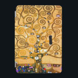 Gustav Klimt Tree of Life iPad Mini Cover<br><div class="desc">iPad Cover featuring Gustav Klimt’s mural The Tree of Life,  The Stoclet Frieze (1905-1911). It consists of three mosaics: The Expectation,  Knight,  and The Embrace. A beautiful woman,  a golden tree,  and two lovers in an embrace are depicted. A wonderful gift for fans of Art Nouveau and Austrian art.</div>
