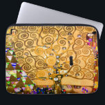Gustav Klimt Tree of Life Laptop Sleeve<br><div class="desc">Laptop Sleeve featuring Gustav Klimt’s mural The Tree of Life,  The Stoclet Frieze (1905-1911). It consists of three mosaics: The Expectation,  Knight,  and The Embrace. A beautiful woman,  a golden tree,  and two lovers in an embrace are depicted. A wonderful gift for fans of Art Nouveau and Austrian art.</div>