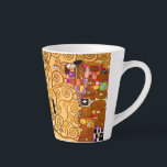 Gustav Klimt Tree of Life Latte Mug<br><div class="desc">Latte Mug featuring Gustav Klimt’s mural The Tree of Life,  The Stoclet Frieze (1905-1911). It consists of three mosaics: The Expectation,  Knight,  and The Embrace. A beautiful woman,  a golden tree,  and two lovers in an embrace are depicted. A wonderful gift for fans of Art Nouveau and Austrian art.</div>