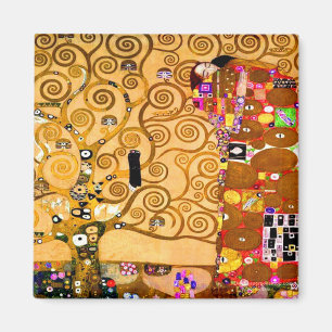 Gustav Klimt Tree of Life Magnet