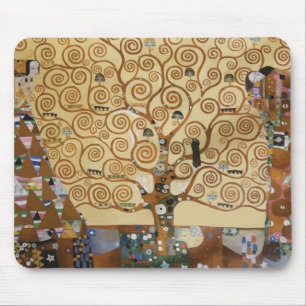 Gustav Klimt Tree Of Life Mouse Mat