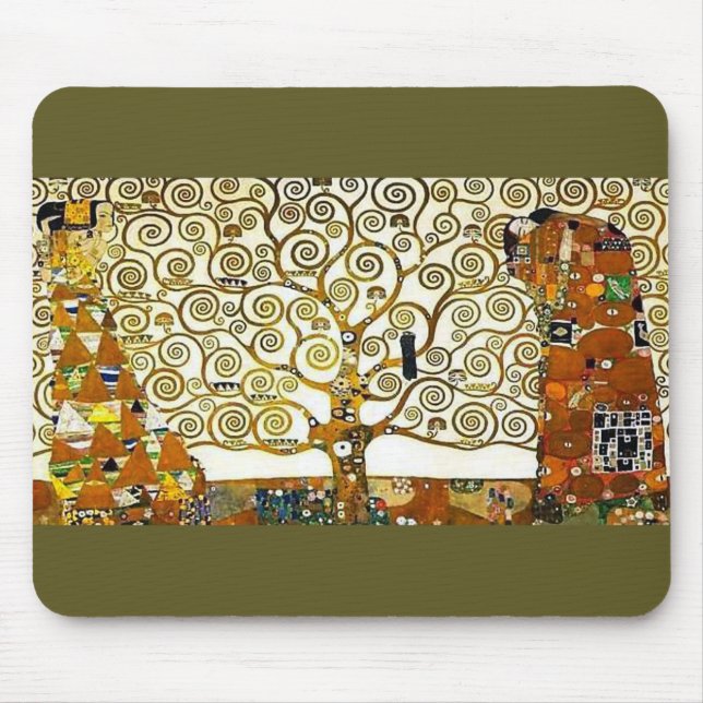 Gustav Klimt , “ Tree of life ” Mouse Mat (Front)