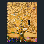 Gustav Klimt Tree of Life Notebook<br><div class="desc">Notebook featuring Gustav Klimt’s mural The Tree of Life,  The Stoclet Frieze (1905-1911). It consists of three mosaics: The Expectation,  Knight,  and The Embrace. A beautiful woman,  a golden tree,  and two lovers in an embrace are depicted. A wonderful gift for fans of Art Nouveau and Austrian art.</div>