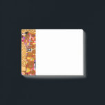 Gustav Klimt Tree of Life Post-it Notes<br><div class="desc">Post-it Notes featuring Gustav Klimt’s mural The Tree of Life,  The Stoclet Frieze (1905-1911). It consists of three mosaics: The Expectation,  Knight,  and The Embrace. A beautiful woman,  a golden tree,  and two lovers in an embrace are depicted. A wonderful gift for fans of Art Nouveau and Austrian art.</div>