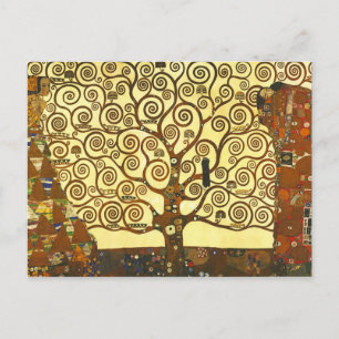 Gustav Klimt Tree of Life Postcard