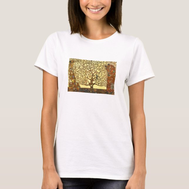 Gustav Klimt Tree of Life T-shirt (Front)