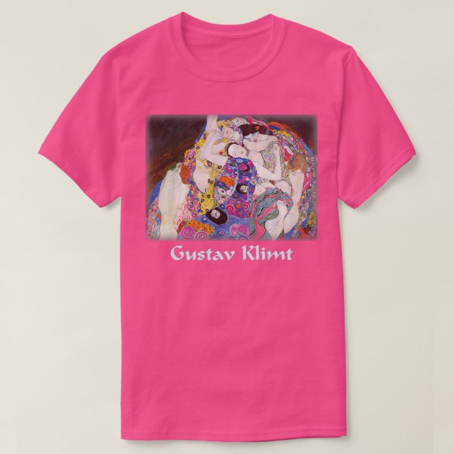 Gustav Klimt Virgin T-Shirt (Design Front)