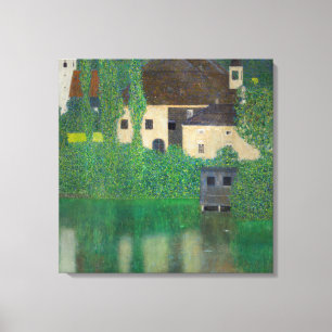 Gustav Klimt - Water Castle Canvas Print