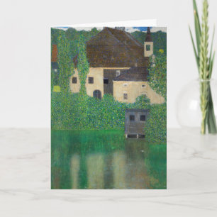 Gustav Klimt - Water Castle Card