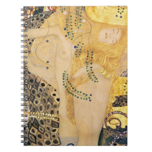 Gustav Klimt - Water Serpents I Notebook