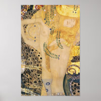 Gustav Klimt - Water Serpents I