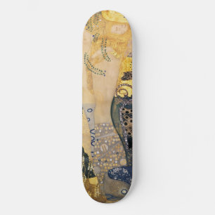 Gustav Klimt - Water Serpents I Skateboard