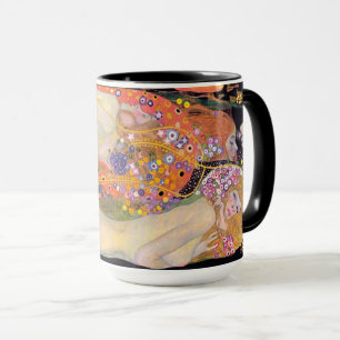 Gustav Klimt Water Serpents II Art Nouveau Mug