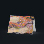 Gustav Klimt - Water Serpents II Card<br><div class="desc">Water Serpents II / Wasserschlangen II - Gustav Klimt,  Oil on canvas,  1904-1907</div>