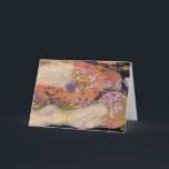 Gustav Klimt - Water Serpents II Card<br><div class="desc">Water Serpents II / Wasserschlangen II - Gustav Klimt,  Oil on canvas,  1904-1907</div>