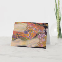 Gustav Klimt - Water Serpents II