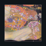 Gustav Klimt - Water Serpents II Magnet<br><div class="desc">Water Serpents II / Wasserschlangen II - Gustav Klimt,  Oil on canvas,  1904-1907</div>