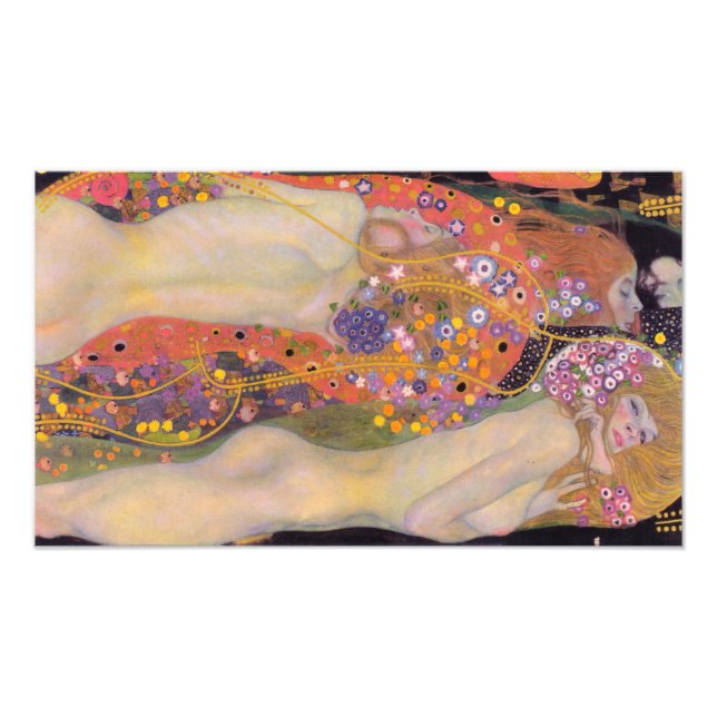 Gustav Klimt - Water Serpents II Photo Print (Front)
