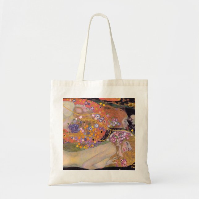 Gustav Klimt - Water Serpents II Tote Bag (Front)
