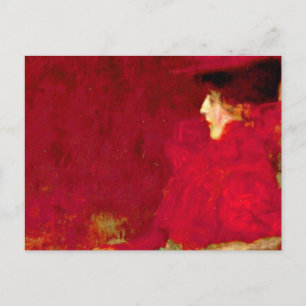 Gustav Klimt - Woman In An Armchair Postcard