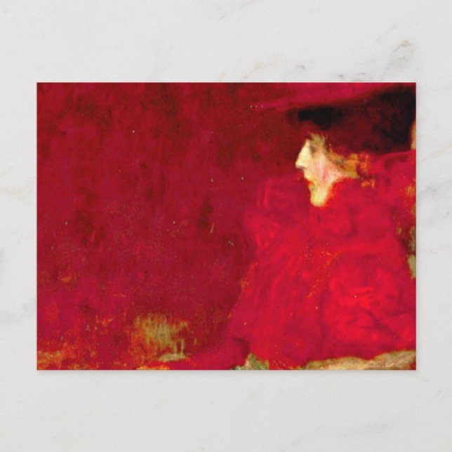 Gustav Klimt - Woman In An Armchair Postcard (Front)