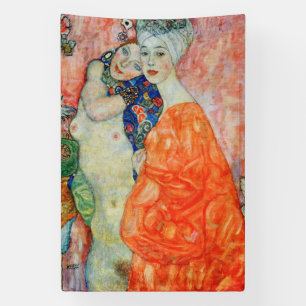 Gustav Klimt - Women Friends Banner