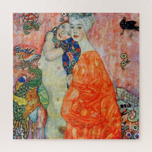 Gustav Klimt - Women Friends Jigsaw Puzzle (Vertical)