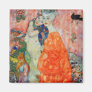 Gustav Klimt - Women Friends Magnet