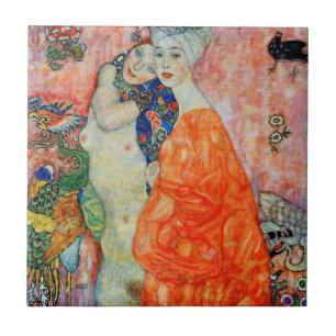 Gustav Klimt - Women Friends Tile