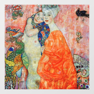Gustav Klimt - Women Friends Window Cling