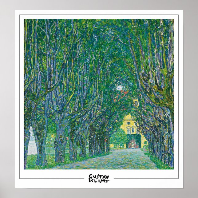Gustav Klimt Zedign Art Poster #13 (Front)