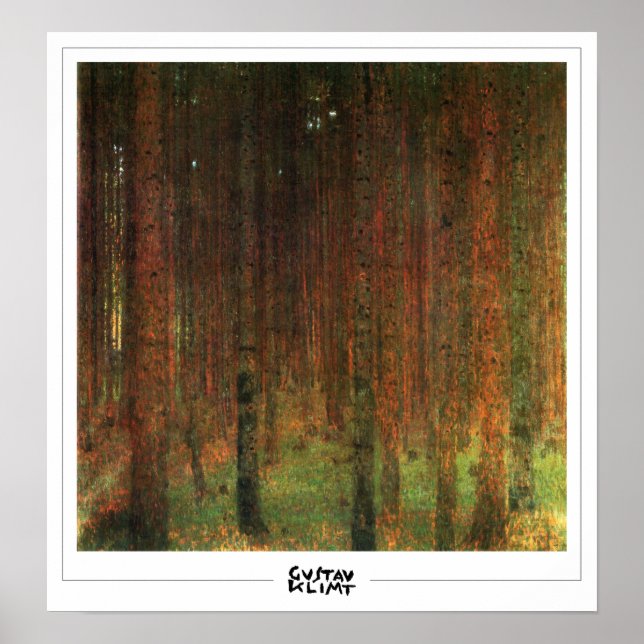 Gustav Klimt Zedign Art Poster #28 (Front)