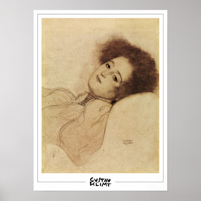 Gustav Klimt Zedign Art Poster #296 (Front)