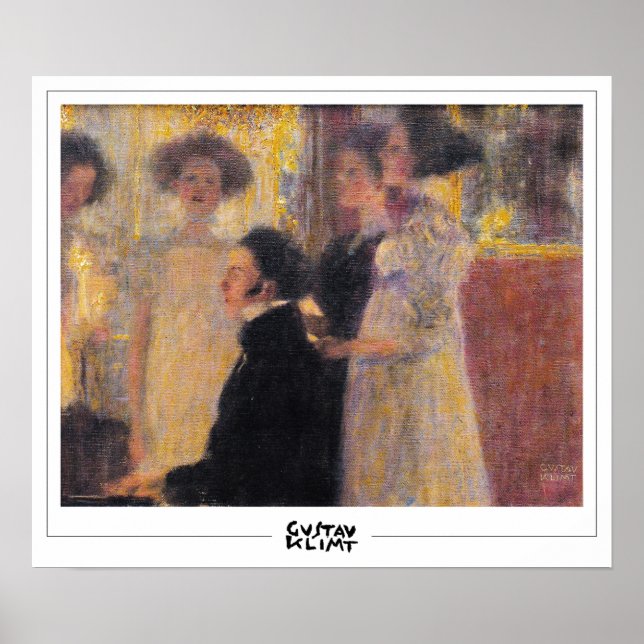 Gustav Klimt Zedign Art Poster #391 (Front)