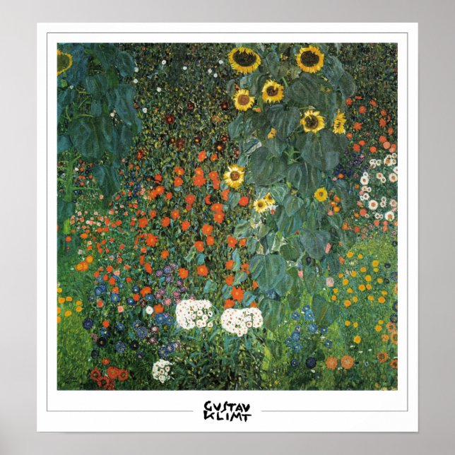 Gustav Klimt Zedign Art Poster #9 (Front)