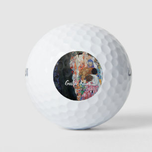 Gustav Klimt's Death and Life (1910-1915) famous Golf Balls