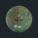 Gustav Klimt's Farm Garden with Sunflowers 6 Cm Round Badge<br><div class="desc">Gustav Klimt's Farm Garden with Sunflowers (1907) famous painting. gustav klimt, klimt, art nouveau, gustav klimt the kiss, gold, gustav, the kiss, symbolism, love, klimt freyas tears, klimt the tree of life, vintage, kiss, art history, masterpiece, fine art, flowers, art, masters, art masters, beautiful, floral, lovers, romance, golden, garden, colourful,...</div>