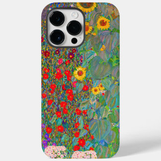 Gustav Klimt's Farm Garden with Sunflowers  Case-Mate iPhone 14 Pro Max Case