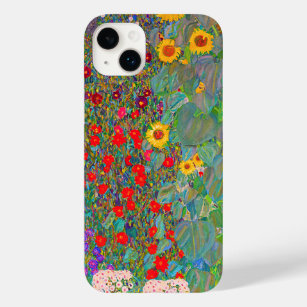 Gustav Klimt's Farm Garden with Sunflowers    Case-Mate iPhone 14 Plus Case