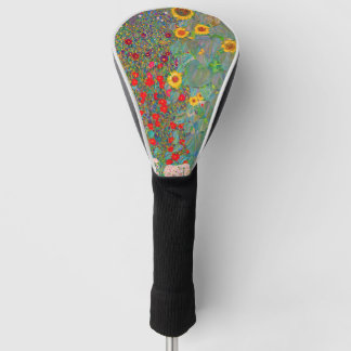 Gustav Klimt's Farm Garden with Sunflowers  Golf Head Cover