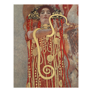 Gustav Klimt's Hygieia famous painting.   Photo Print