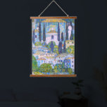 Gustav Klimt's Kirche in Cassone painting   Hanging Tapestry<br><div class="desc">Gustav Klimt's Kirche in Cassone painting Hanging Tapestry.</div>