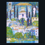 Gustav Klimt's Kirche in Cassone painting  Photo Print<br><div class="desc">Gustav Klimt's Kirche in Cassone painting Photo Print</div>