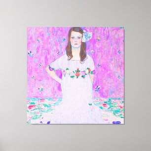 Gustav Klimt's Mäda Primavesi paintng Canvas Print